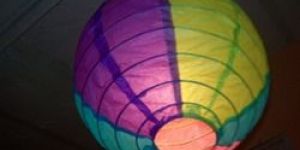 Paper Round Lantern, Paper Round Lamp