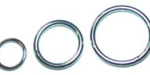 Iron O Rings for Leather Goods
