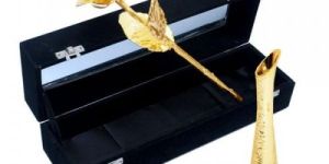 Gold-Dipped Natural Rose