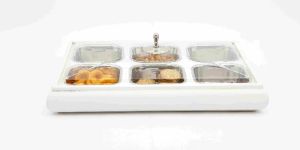 Wooden Serving Set (6 Pcs) Modern Finish