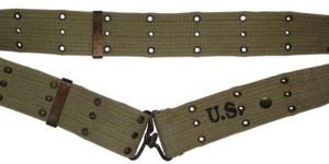 Canvas Pistol Belt