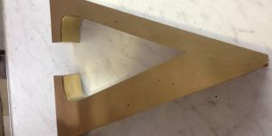 Titanium Gold & Brass Channel Letters