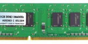 Qumem Desktop 1gb DDR3 1066mhz PC3-8500 Memory Ram