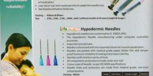 Hypodermic Disposable Syringes