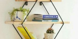 Wrought Iron Wall Shelves