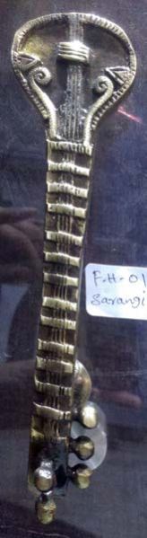 Sarangi Shaped Good Luck Door Handle