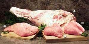 Halal Frozen Veal Leg