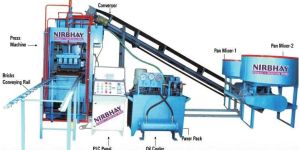 Fully Automatic with Vibro Fly Ash Bricks and Blocks Making Machine