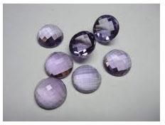 Rose Cut Amethyst Gemstone