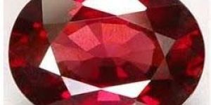 Rose Cut Ruby Gemstone