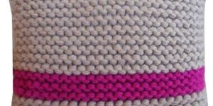 Hand Knitted Cushions