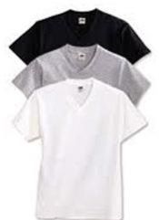 Boys V Neck T Shirt