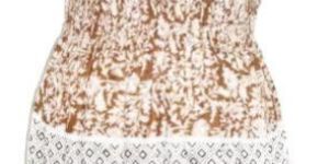 Printed One Piece Dress