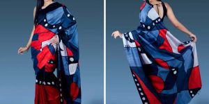 Hand Painted Silk Saree