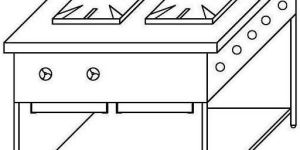 Two Burner Gas Stove