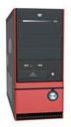 Mercury Graf Red Black ATX Cabinet