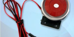 Wired Mini Siren for Auto - Dial GSM Based Burglar Alarm System