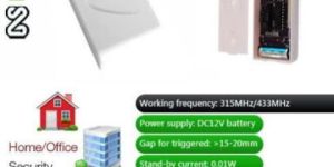 Wireless Glass Vibration Sensor