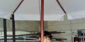 Wooden Umbrellas