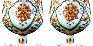 Painted Marble Glass