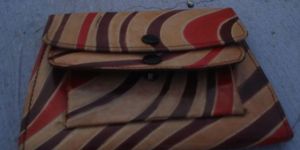 Santineketani Leather Bag