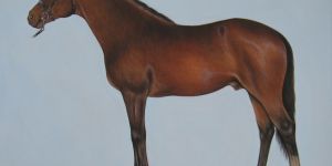 Horse Miniature Style Paintings