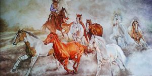 Running Horses
