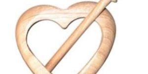 Wooden Shawl Pins