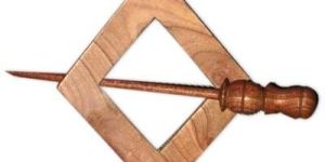 Wooden Shawl Pins