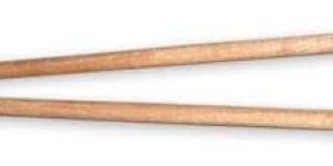 Redwood Round Top Single Point Knitting Needles