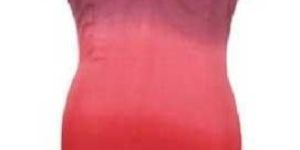 Viscose Rayon Ombre Hand Tie Dye Dress