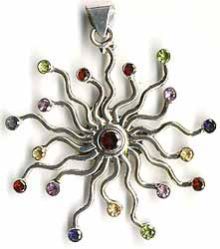 Sterling Silver Pendants Ec-p6