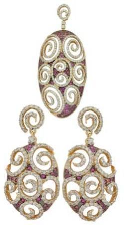 Diamond Pendants-JE-PS-512