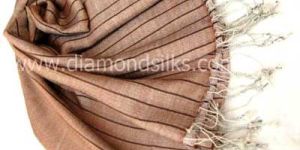 Silk Cashmere Stole - (ds Ft 10 Aa)