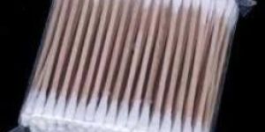 Disposable Wooden Stick Cotton Swab