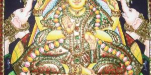 Gajalakshmi Tanjore Paintings