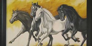 Horse Oil Painting