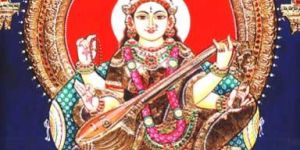 Saraswathi Painting