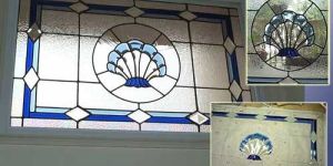 Staircase Glass Painting