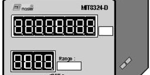 Flow Indicator Totaliser