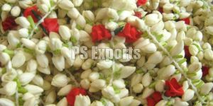 White & Red Jasmine Flower Strings