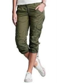 Girls Cargo Capris