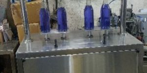 Semi Four Head Liquid Paste Filling Machine