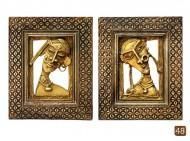 Vintage Couple Painting