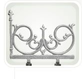 S Shaped Balcony Railings