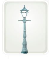 Wrought Iron Garden Lamps