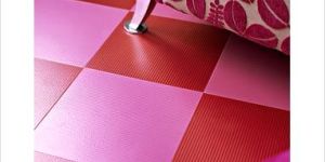 Pink Floor Tiles