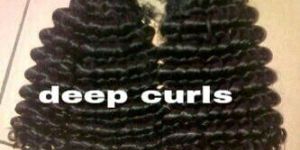 Virgin Weft Deep Curly Natural Hair