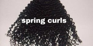 Virgin Weft Spring Curly Natural Hair