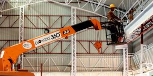 Straight Boom Truck Crane